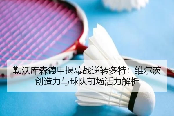 勒沃库森德甲揭幕战逆转多特：维尔茨创造力与球队前场活力解析